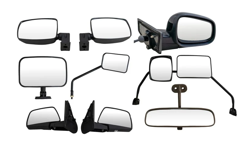 Automotive rear-view mirror range